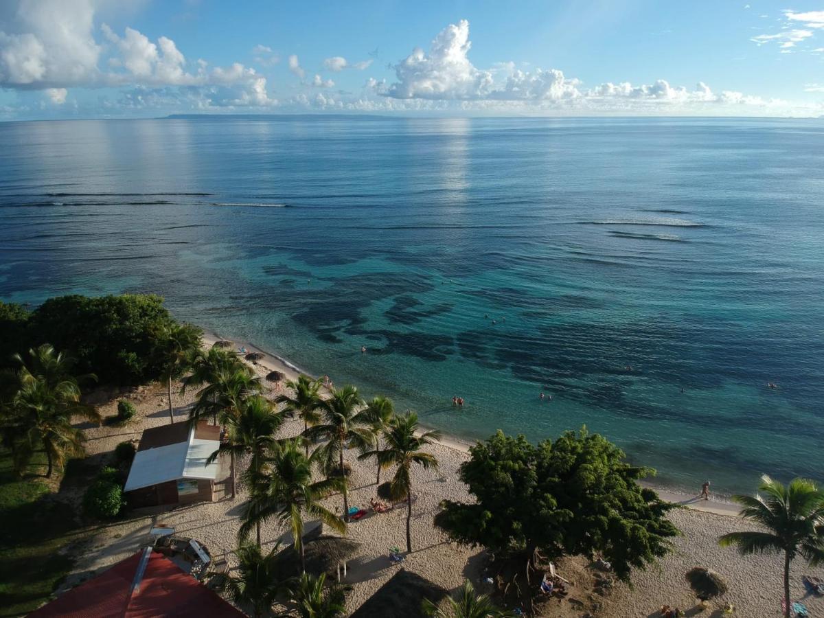 Guadeloupe- Saint-Francois- Residence Anse Des Rochers - Appartement Quart De Villa Etage - Vue Mer- 4 Personnes - Lit Bebe Sur Demande - Citerne Et Wifi Prives -Animaux Ok-Acces Plage Direct -Apnee Bien-Etre Experience Sur Demande Avec Instructeur A Exteriér fotografie
